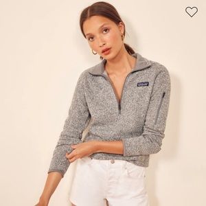 ✨Patagonia W’s Better Sweater 1/4 Zip Birch White✨